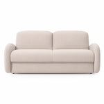 BELLA 3-seater sofa with sleeping function, Italian frame, 160 cm mattress and storage box 