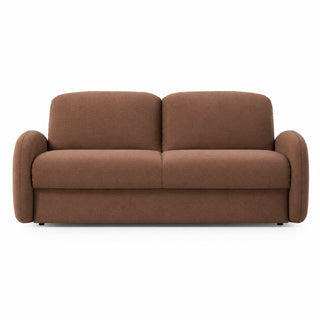 Sofa BELLA 3 osobowa z funkcją spania stelaż włoski z materacem 160 cm i pojemnikiem