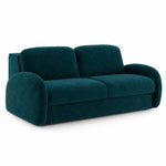 Sofa BELLA 3 osobowa z funkcją spania stelaż włoski z materacem 160 cm i pojemnikiem