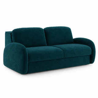 Sofa BELLA 3 osobowa z funkcją spania stelaż włoski z materacem 160 cm i pojemnikiem