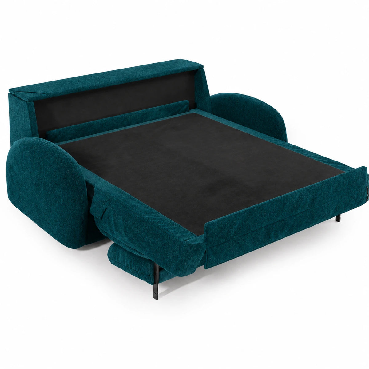 Sofa BELLA 3 osobowa z funkcją spania stelaż włoski z materacem 160 cm i pojemnikiem