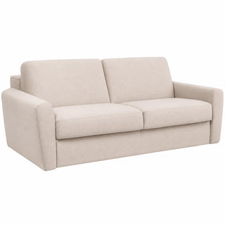 Sofa DOLLY 2,5 osobowa z funkcją spania stelaż włoski z materacem 140 cm i pojemnikiem