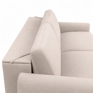 Sofa DOLLY 2,5 osobowa z funkcją spania stelaż włoski z materacem 140 cm i pojemnikiem