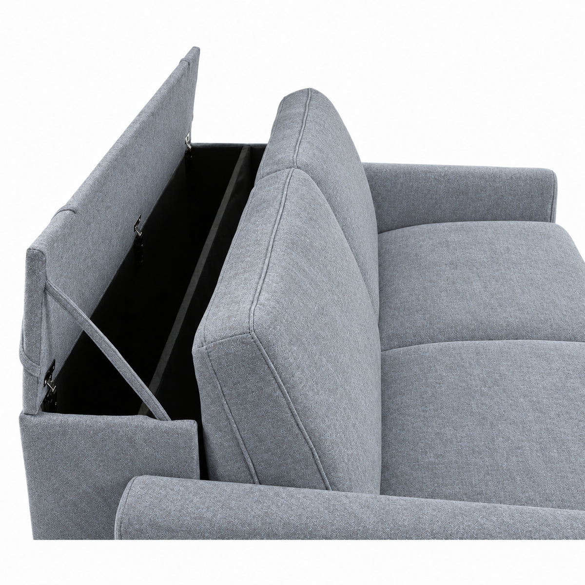 DOLLY 2.5 seater sofa with sleeping function Italian frame 140 cm mattress and container
