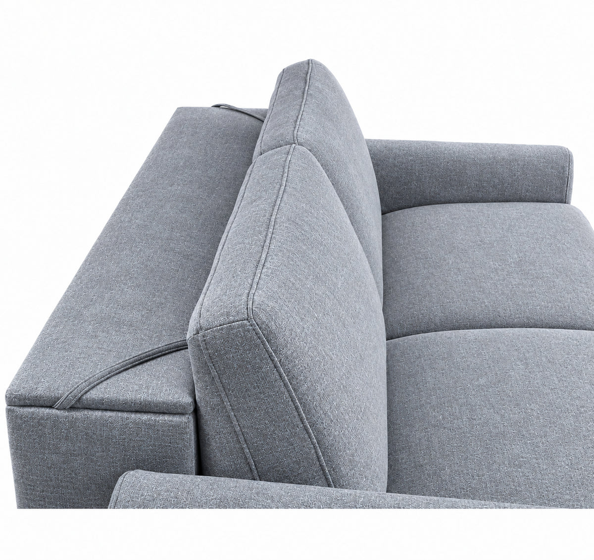 DOLLY 2.5 seater sofa with sleeping function Italian frame 140 cm mattress and container