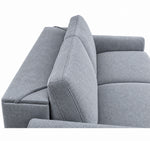 DOLLY 2.5 seater sofa with sleeping function Italian frame 140 cm mattress and container