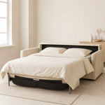EMA 2.5-Seater Sofa Bed with Italian Mechanism, 140 cm Mattress and Storage