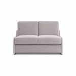 Sofa KIRA bez boków z funkcją spania codziennego stelaż włoski z materacem 120 cm