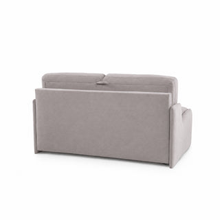 Sofa KIRA bez boków z funkcją spania codziennego stelaż włoski z materacem 120 cm