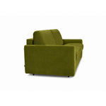 Sofa OLBIA 2 osobowa z funkcją spania stelaż włoski z materacem 120 cm