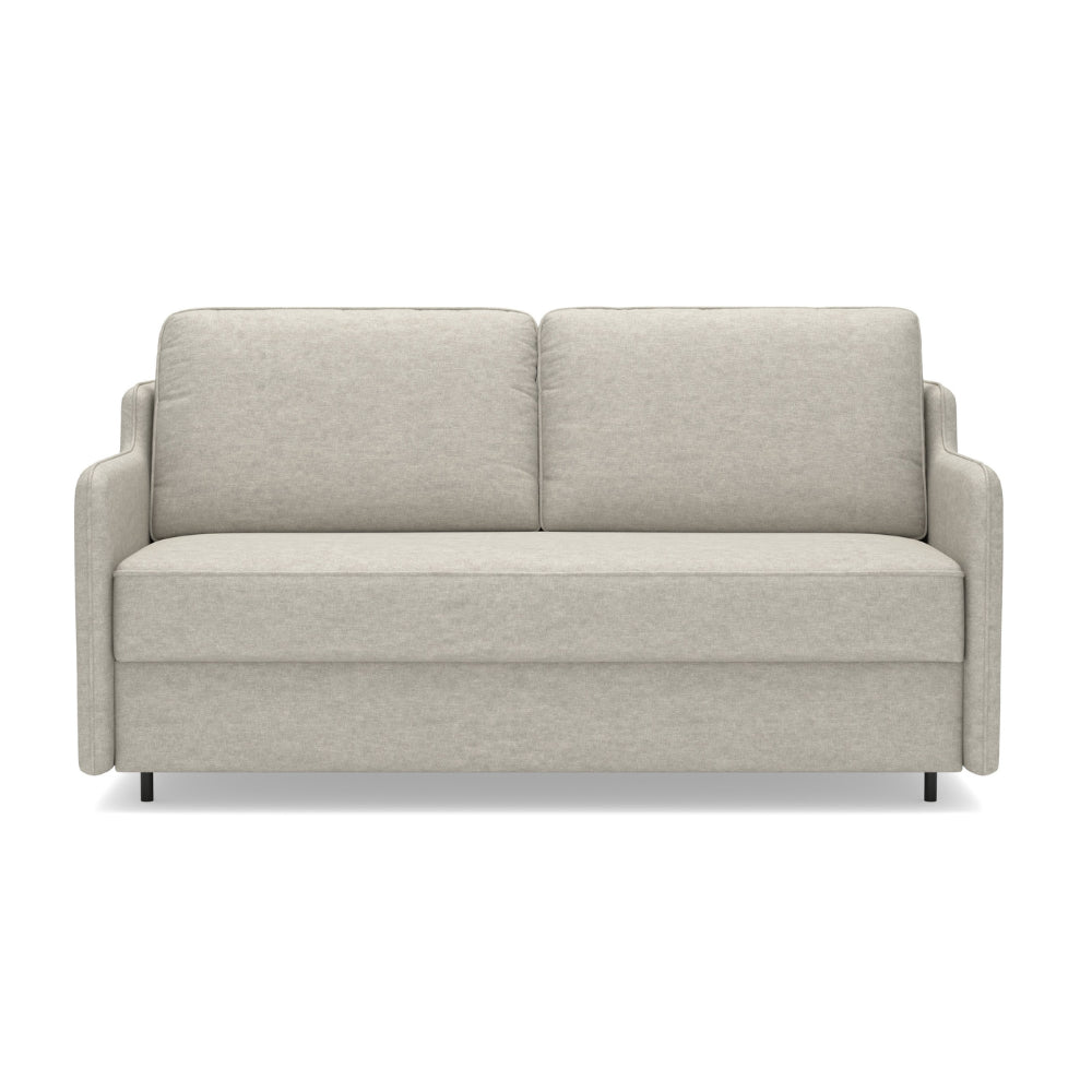 Sofa SOL 2 osobowa z funkcją spania stelaż włoski z materacem 120 cm