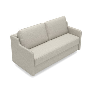 Sofa SOL 2 osobowa z funkcją spania stelaż włoski z materacem 120 cm