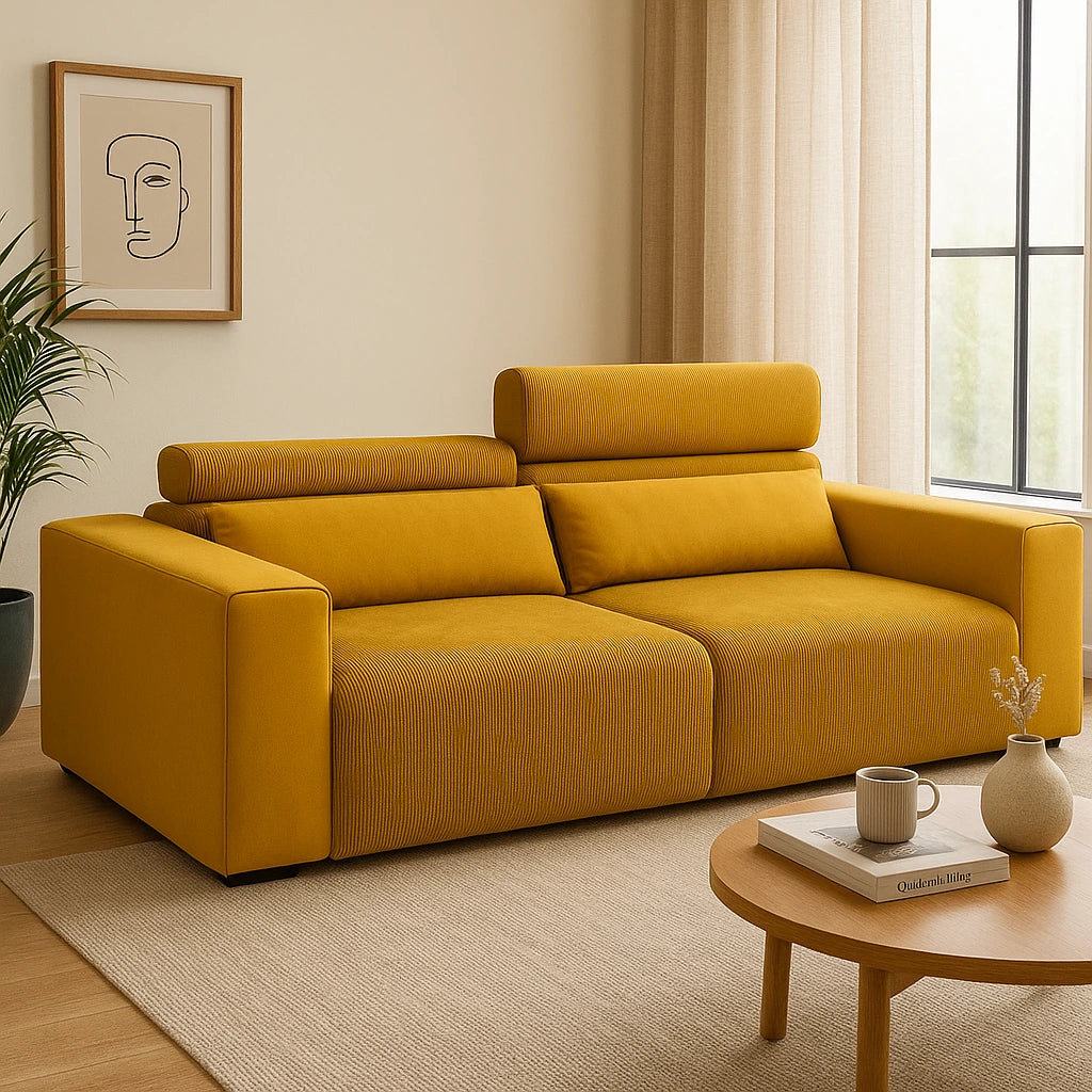 Sofa Verito z ruchomymi zagłówkami