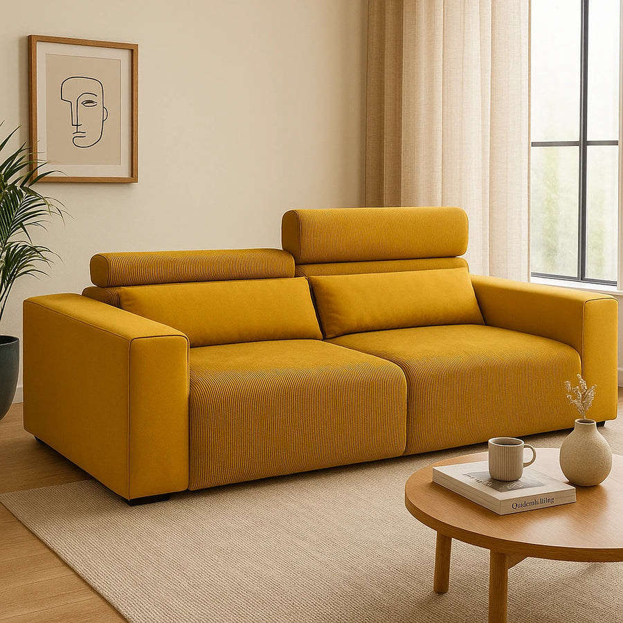 Sofa Verito z ruchomymi zagłówkami