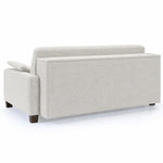 AURA 3-seater sofa with daily sleeping function, Italian frame, 160 cm mattress with container, on wooden legs