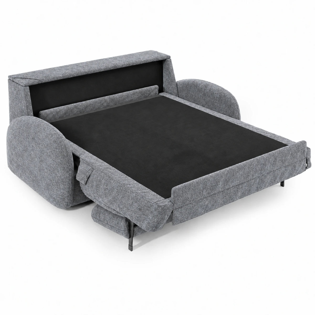Sofa BELLA 2,5 osobowa z funkcją spania stelaż włoski z materacem 140 cm i pojemnikiem