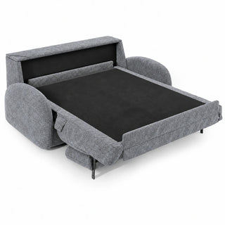 Sofa BELLA 2,5 osobowa z funkcją spania stelaż włoski z materacem 140 cm i pojemnikiem