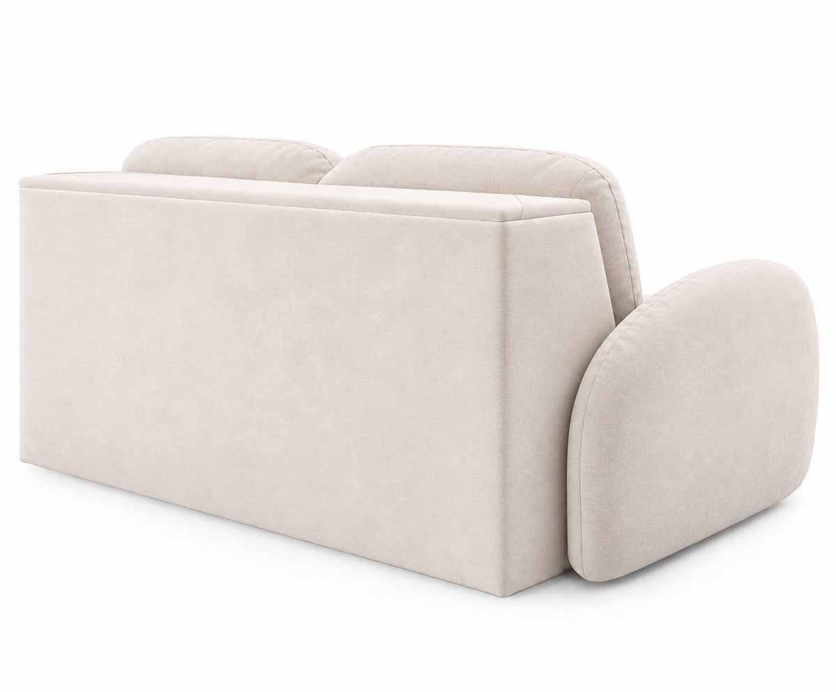 BELLA 2.5-Seater Sofa Bed with Italian Sofa Bed Mechanism, 140 cm Mattress and Bedding Storage Compartment