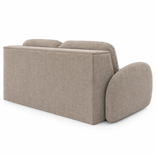 Sofa BELLA 2,5 osobowa z funkcją spania stelaż włoski z materacem 140 cm i pojemnikiem