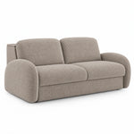 Sofa BELLA 2,5 osobowa z funkcją spania stelaż włoski z materacem 140 cm i pojemnikiem