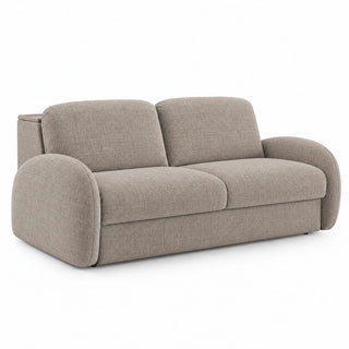 Sofa BELLA 2,5 osobowa z funkcją spania stelaż włoski z materacem 140 cm i pojemnikiem