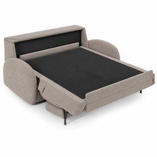Sofa BELLA 2,5 osobowa z funkcją spania stelaż włoski z materacem 140 cm i pojemnikiem