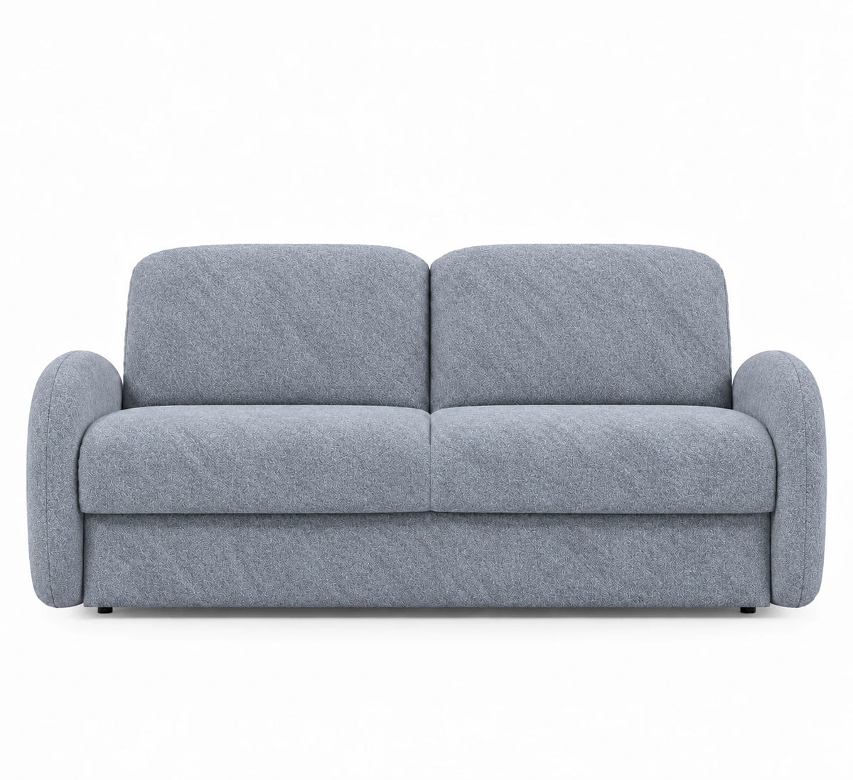 Sofa BELLA 3 osobowa z funkcją spania stelaż włoski z materacem 160 cm i pojemnikiem