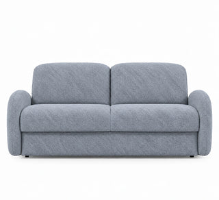 Sofa BELLA 3 osobowa z funkcją spania stelaż włoski z materacem 160 cm i pojemnikiem