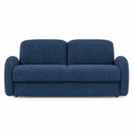 Sofa BELLA 3 osobowa z funkcją spania stelaż włoski z materacem 160 cm i pojemnikiem