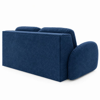 Sofa BELLA 3 osobowa z funkcją spania stelaż włoski z materacem 160 cm i pojemnikiem