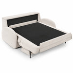 BELLA 3-seater sofa with sleeping function, Italian frame, 160 cm mattress and storage box 