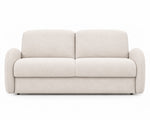 BELLA 3-seater sofa with sleeping function, Italian frame, 160 cm mattress and storage box 