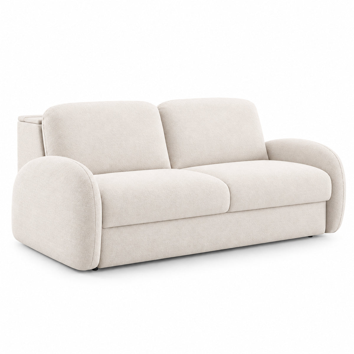 BELLA 3-seater sofa with sleeping function, Italian frame, 160 cm mattress and storage box 
