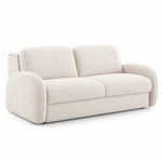 BELLA 3-seater sofa with sleeping function, Italian frame, 160 cm mattress and storage box 