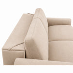 DOLLY 2.5 seater sofa with sleeping function Italian frame 140 cm mattress and container