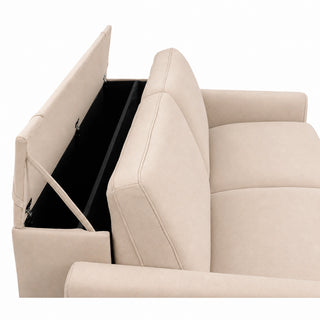 DOLLY 2.5 seater sofa with sleeping function Italian frame 140 cm mattress and container