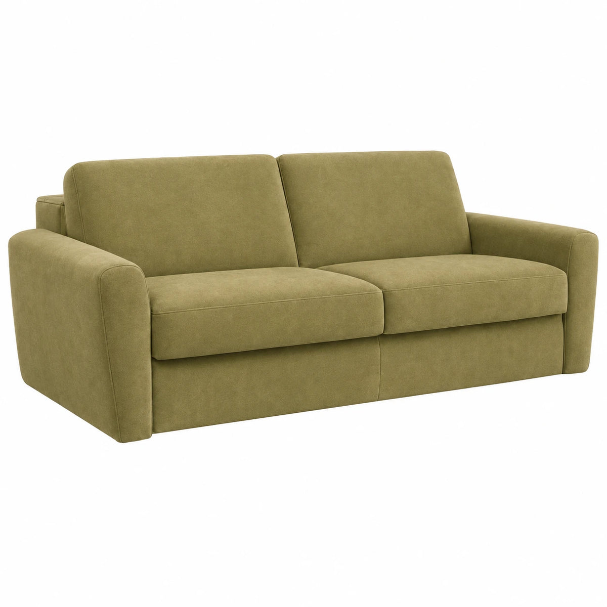 Sofa DOLLY 3 osobowa z funkcją spania stelaż włoski z materacem 160 cm i pojemnikiem