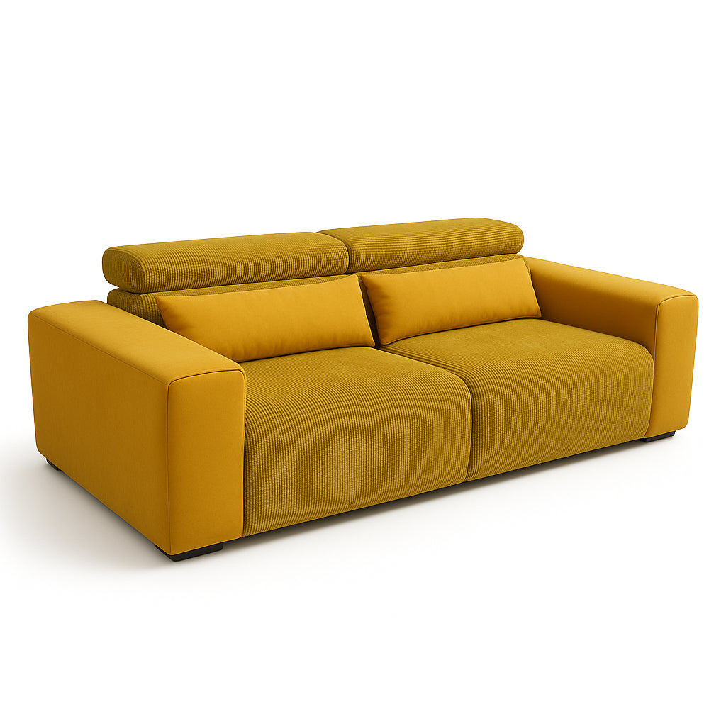 Sofa Verito z ruchomymi zagłówkami