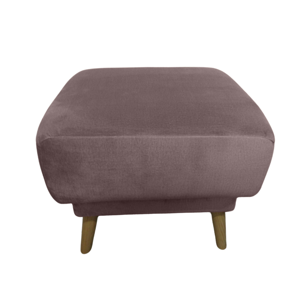 Podnóżek FLOPP na drewnianych nóżkach ze skrzynką