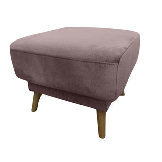 Podnóżek FLOPP na drewnianych nóżkach ze skrzynką