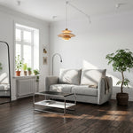 Sofa BAMBI 2,5 osobowa z funkcją spania stelaż włoski PRO z materacem 140 cm