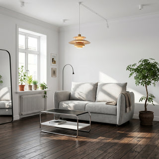 Sofa BAMBI 2 osobowa z funkcją spania stelaż włoski PRO z materacem 120 cm