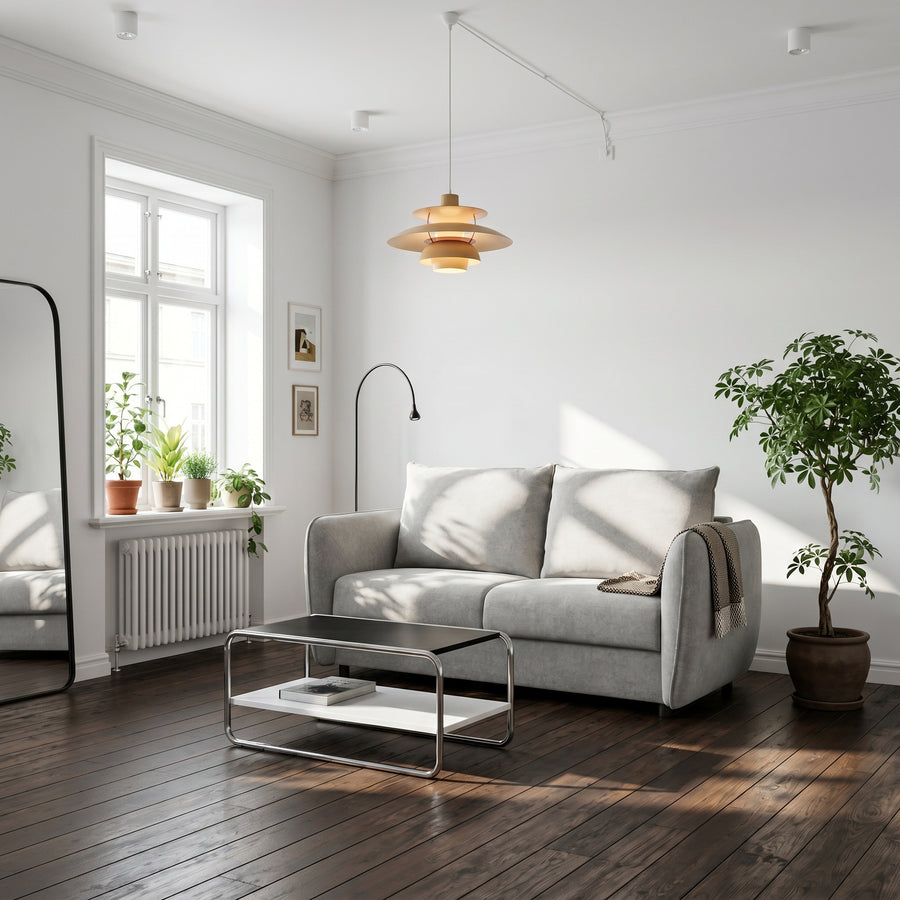 Sofa BAMBI 2,5 osobowa z funkcją spania stelaż włoski PRO z materacem 140 cm