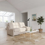 Sofa KIRA bez boków z funkcją spania codziennego stelaż włoski z materacem 120 cm