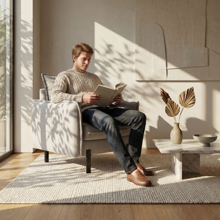 Fotel BJORK z skrzynią pod siedziskiem na metalowych nóżkach