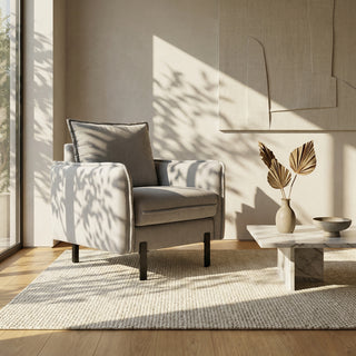 Fotel BJORK z skrzynią pod siedziskiem na metalowych nóżkach