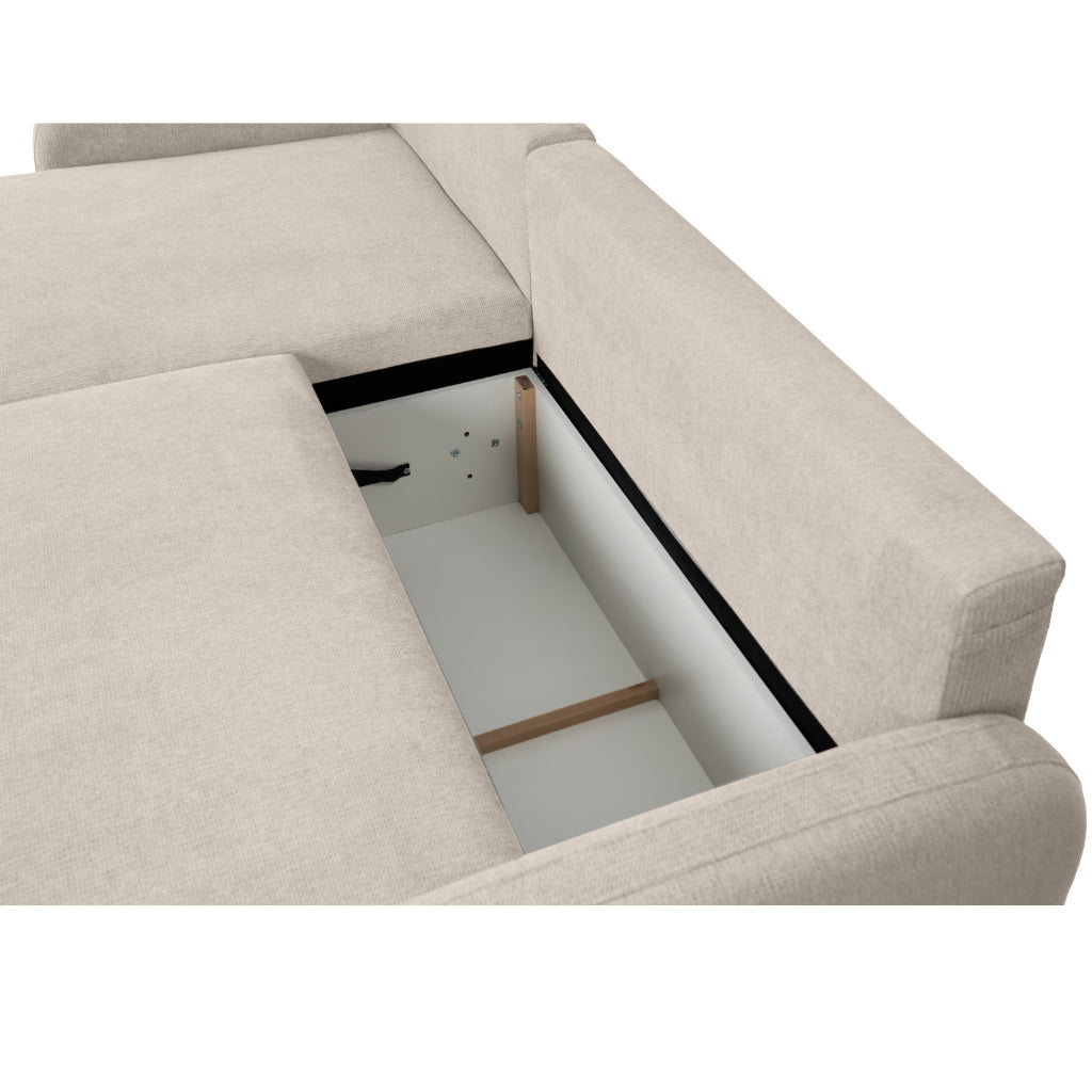 Narożnik duży BLISS z funkcją spania i pojemnikiem