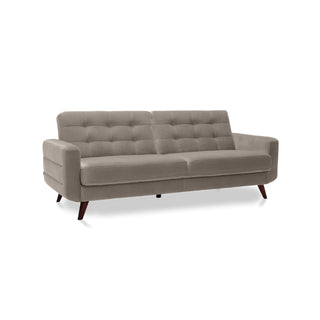 HANDY corner sofa, extendable with a container on legs 