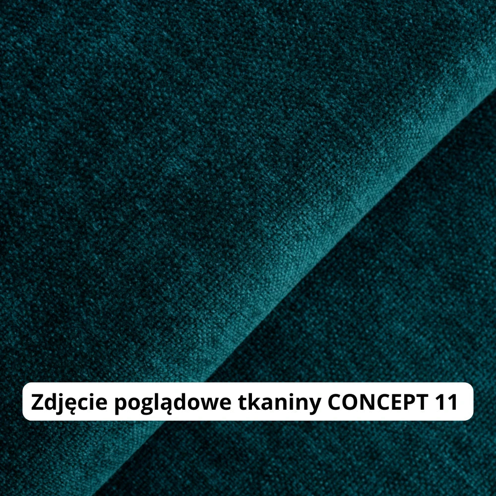 Sofa BELLA 3 osobowa z funkcją spania stelaż włoski z materacem 160 cm i pojemnikiem