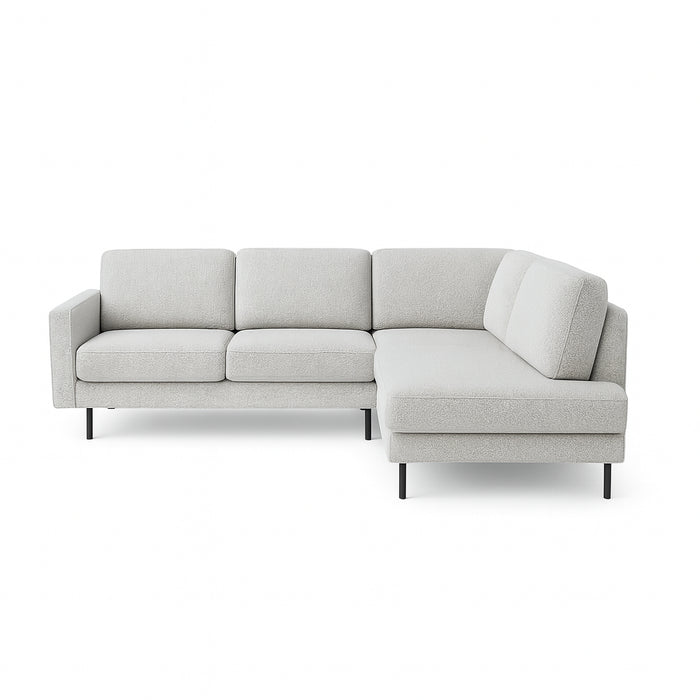 Nowoczesny narożnik DIVA z funkcją spania i pojemnikiem na pościel